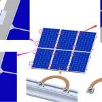 Clip de Mise à la Terre Solaire en Inox SUS304 (Grounding Clip) - Rondelle de Liaison Électrique & Anti-Statique pour Rail et Panneau Solaire