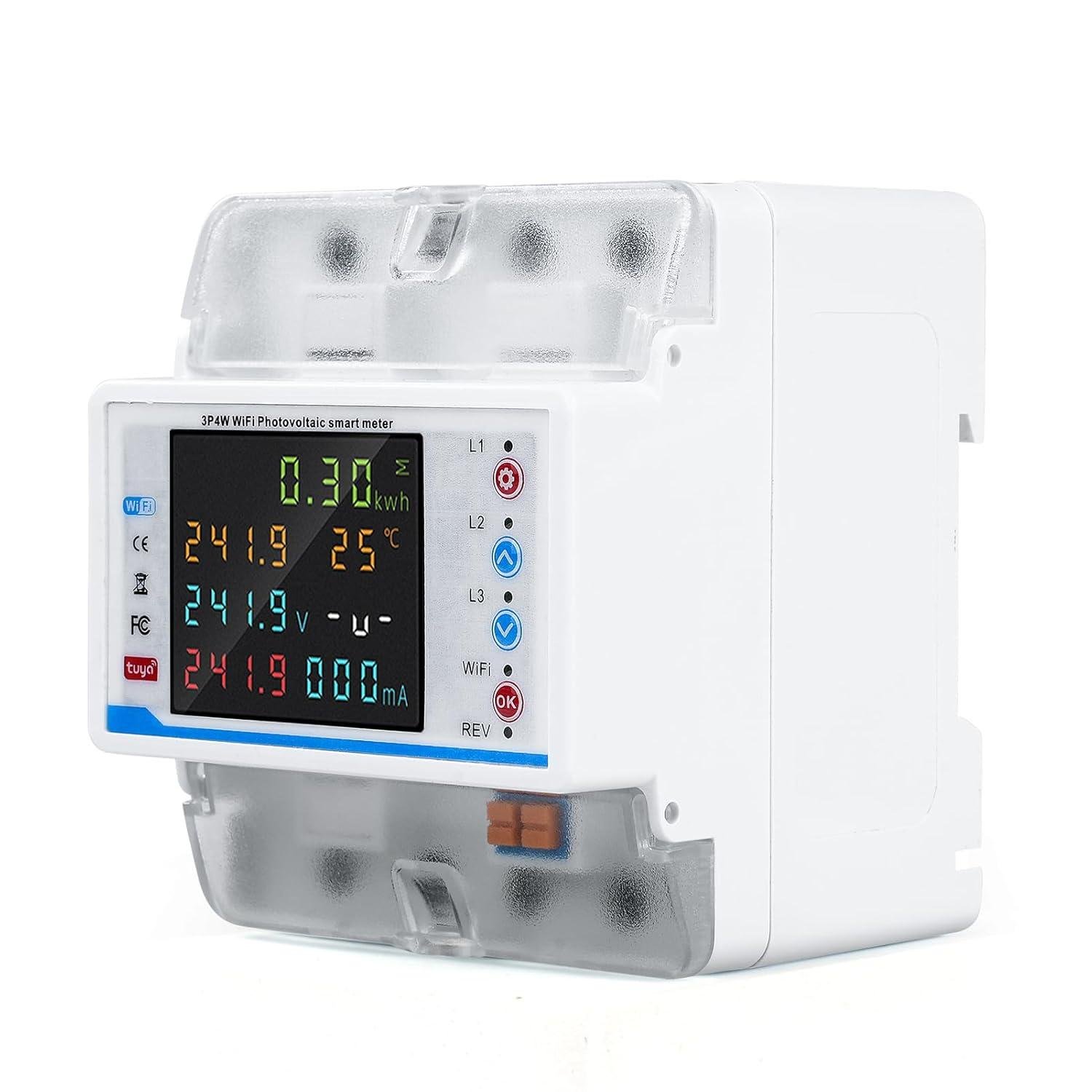 Compteur triphasé 100A Intelligent Wifi