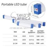 USB rechargeable LED TUBE 52 cm