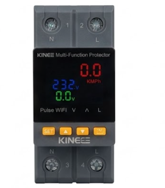 Limiteur Protecteur de Tension et Courant Intelligent WiFi