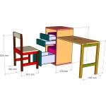 Transformable Office Desk