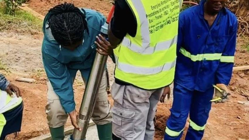 Plomberie pour installation des ouvrages de pompage