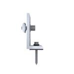 Équerre de Fixation L (L-Feet) Aluminium AL6005-T5 & Inox SUS304 pour Rail Solaire - Kit Goujon M10x200mm ou Vis & Pad EPDM T5-40
