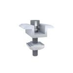 Équerre de Fixation L (L-Feet) Aluminium AL6005-T5 & Inox SUS304 pour Rail Solaire - Kit Goujon M10x200mm ou Vis & Pad EPDM T5-40